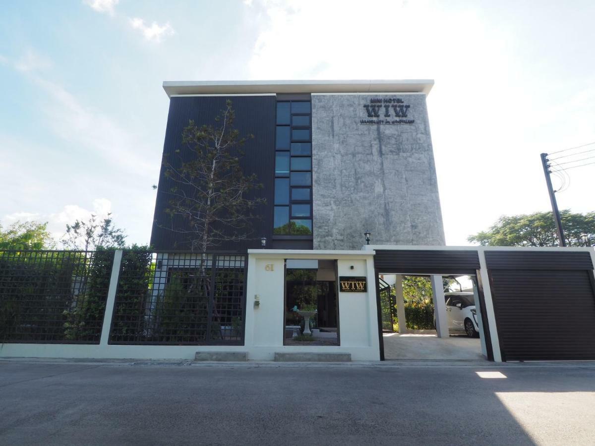Wiw Mini Hotel Bangkok Exteriér fotografie